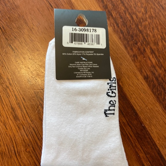 New Wedding Girl Rhinestone Socks 9-11 - Picture 3 of 4